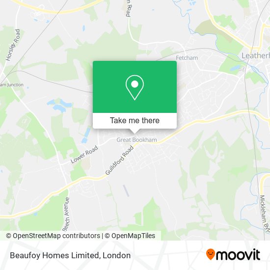 Beaufoy Homes Limited map