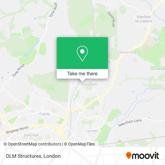 DLM Structures map