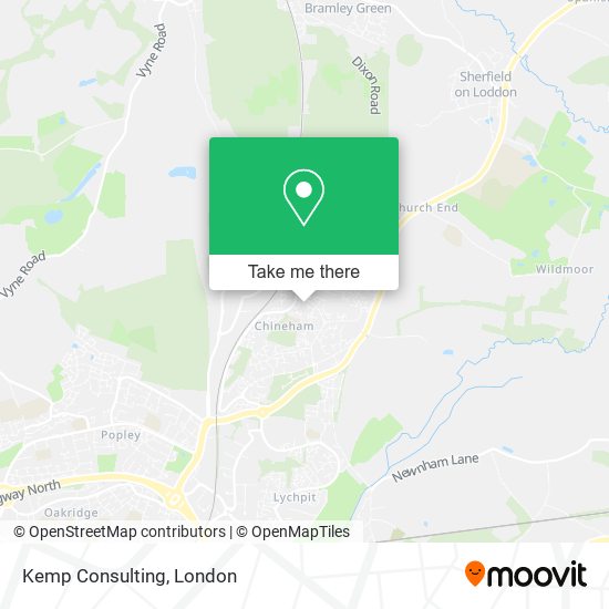 Kemp Consulting map