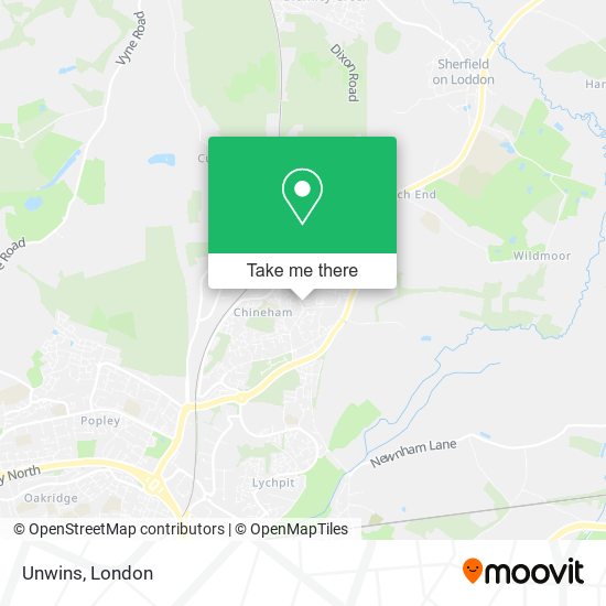Unwins map