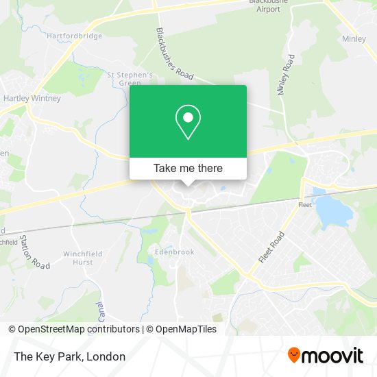 The Key Park map