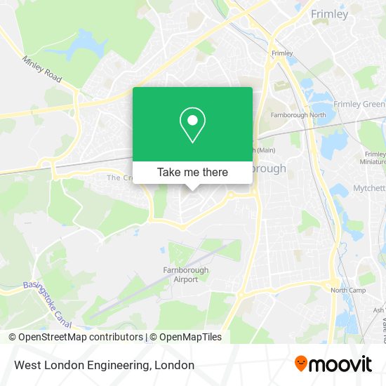 West London Engineering map