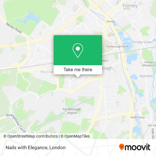 Nails with Elegance map