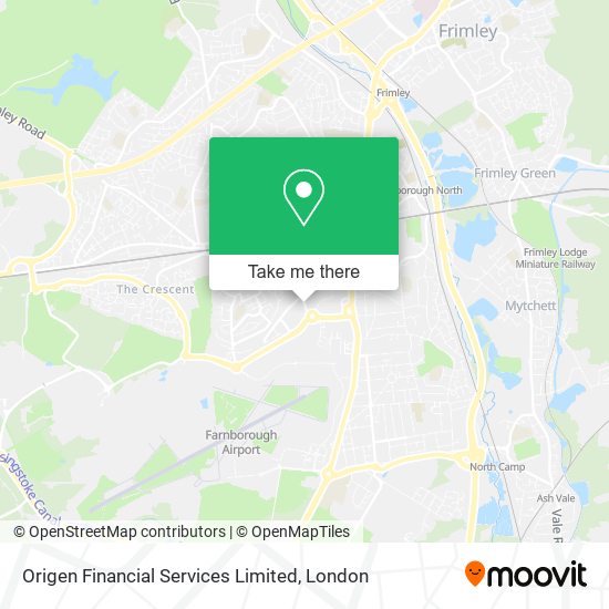 Origen Financial Services Limited map