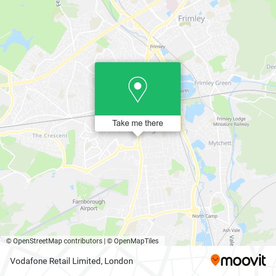 Vodafone Retail Limited map