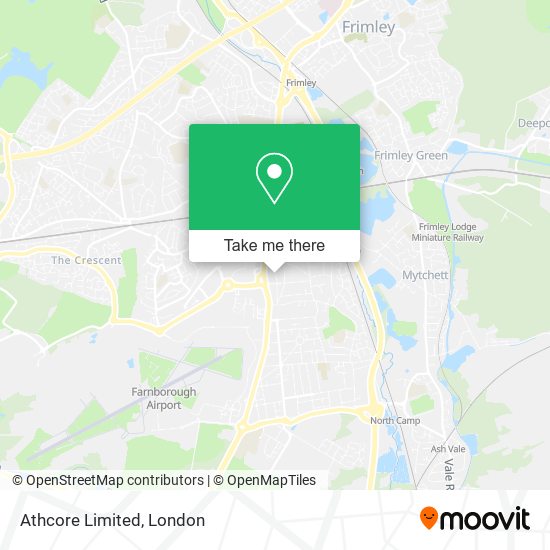 Athcore Limited map