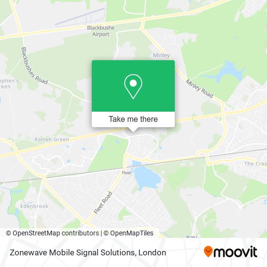 Zonewave Mobile Signal Solutions map