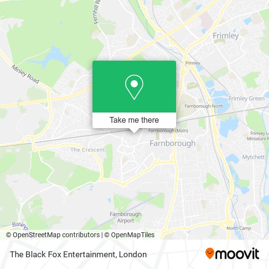 The Black Fox Entertainment map