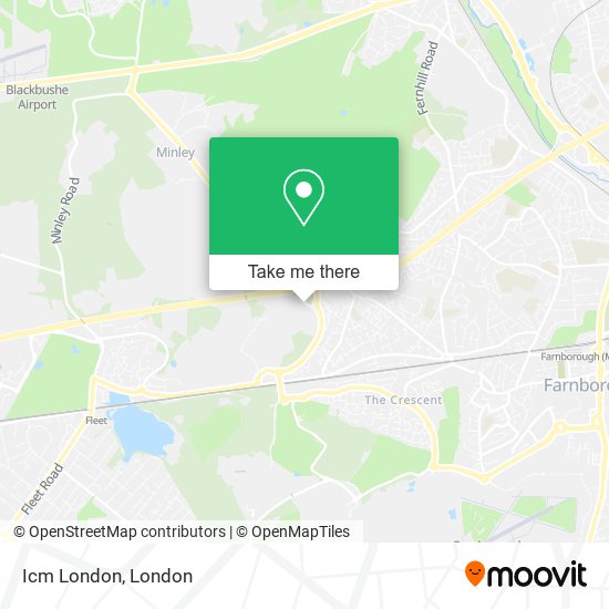 Icm London map