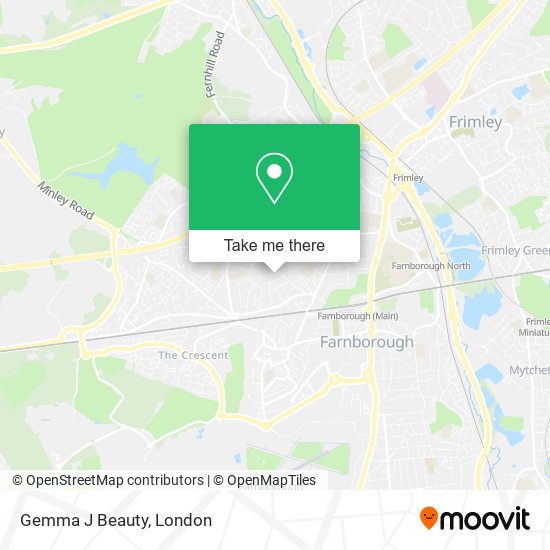 Gemma J Beauty map