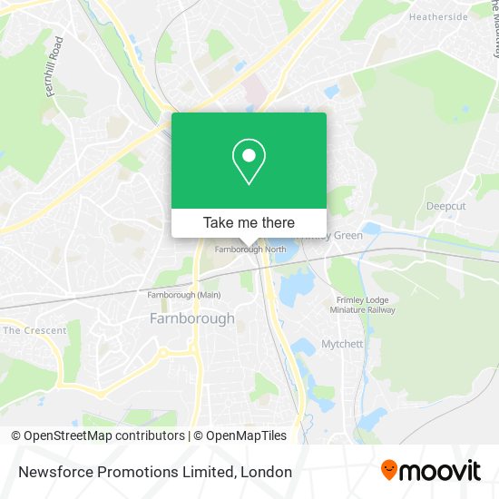Newsforce Promotions Limited map