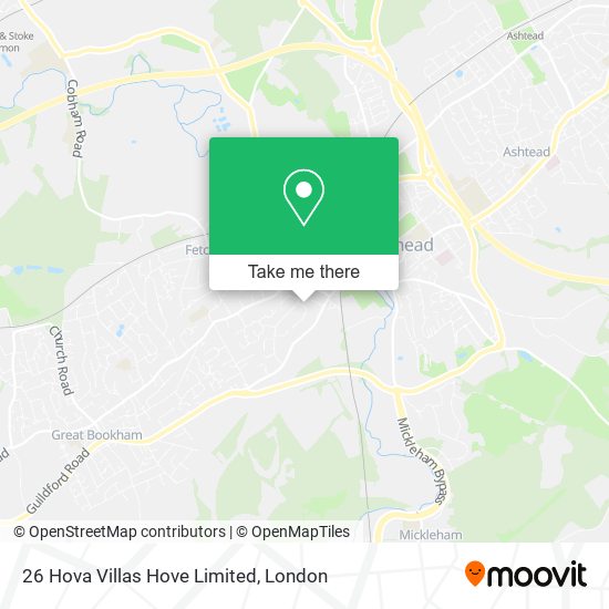 26 Hova Villas Hove Limited map