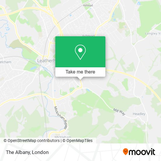 The Albany map