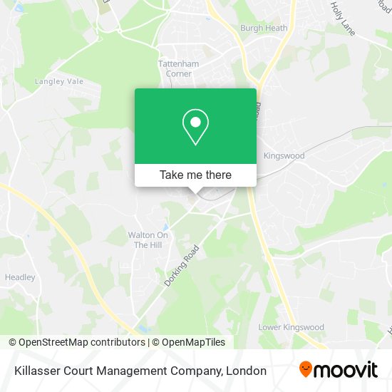 Killasser Court Management Company map