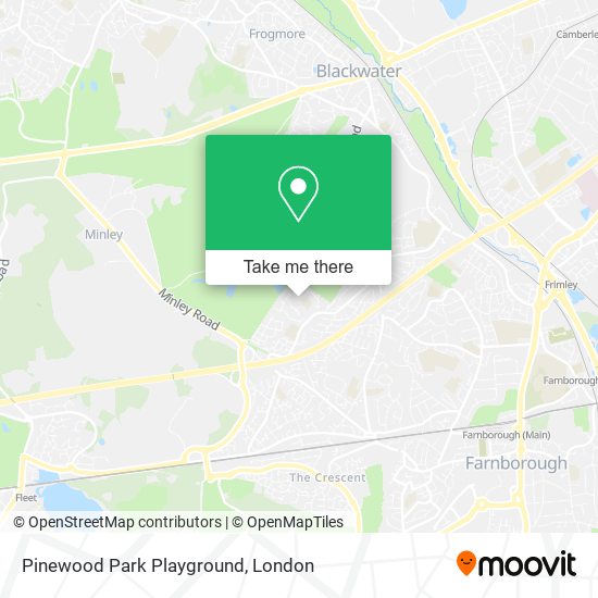 Pinewood Park Playground map