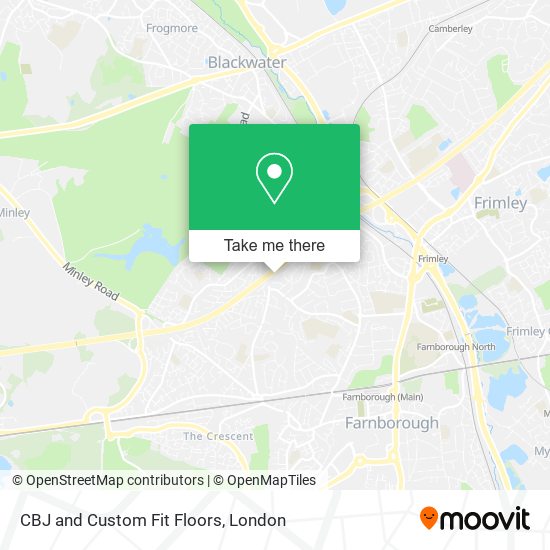 CBJ and Custom Fit Floors map