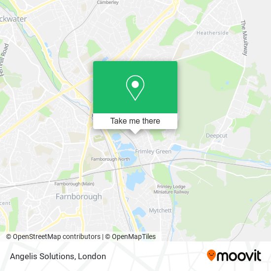 Angelis Solutions map