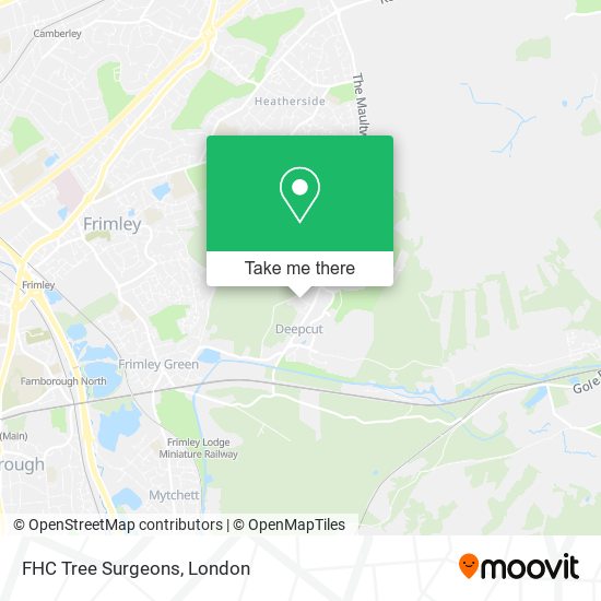 FHC Tree Surgeons map