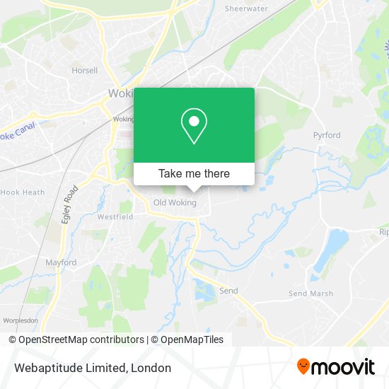 Webaptitude Limited map