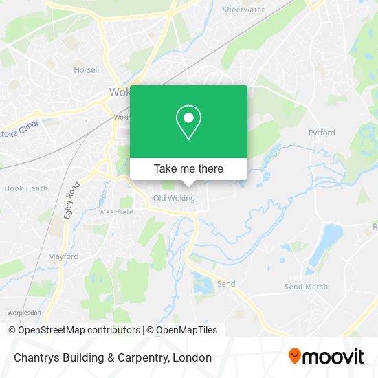 Chantrys Building & Carpentry map