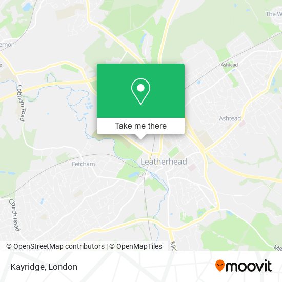 Kayridge map