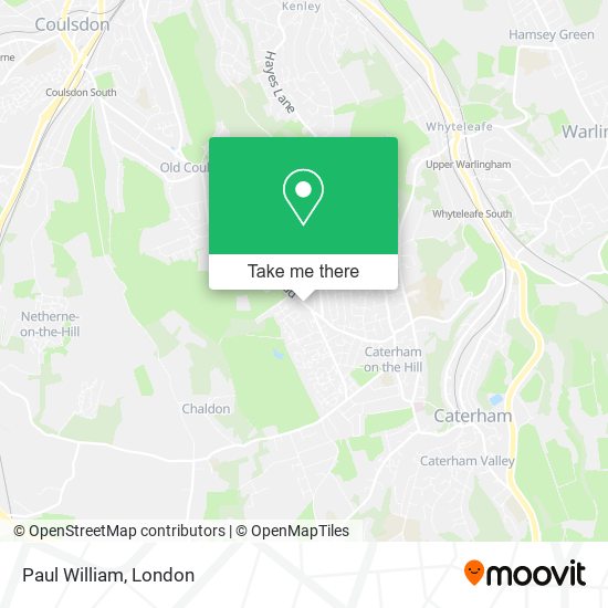 Paul William map
