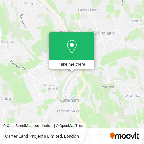 Carter Land Projects Limited map