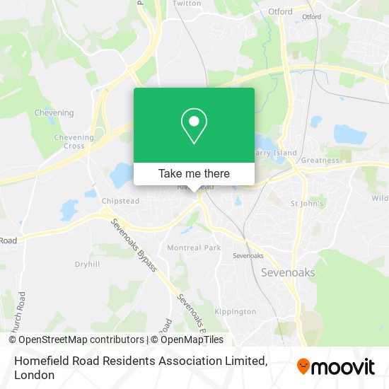 Homefield Road Residents Association Limited map