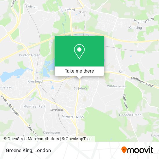Greene King map
