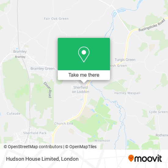 Hudson House Limited map
