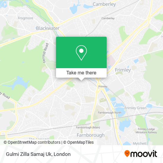 Gulmi Zilla Samaj Uk map
