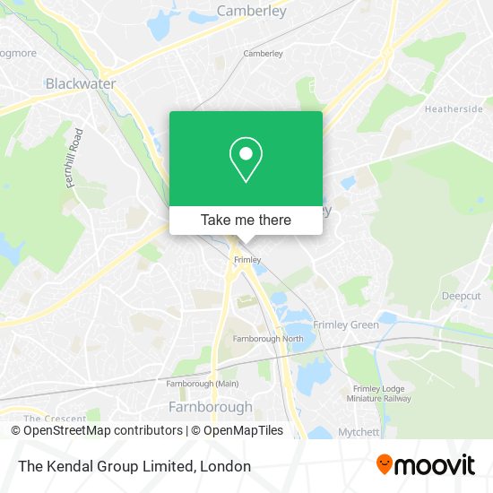 The Kendal Group Limited map