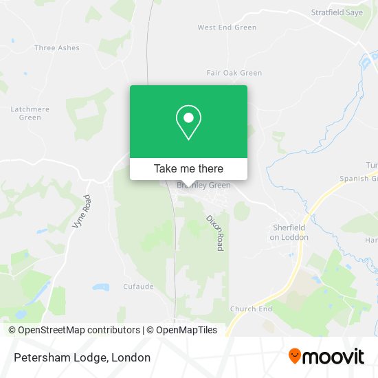 Petersham Lodge map