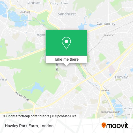 Hawley Park Farm map