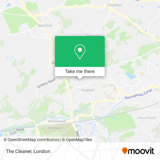 The Cleaner map