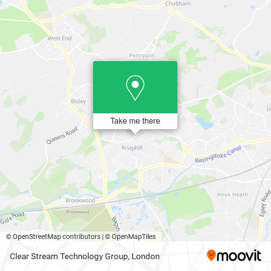 Clear Stream Technology Group map