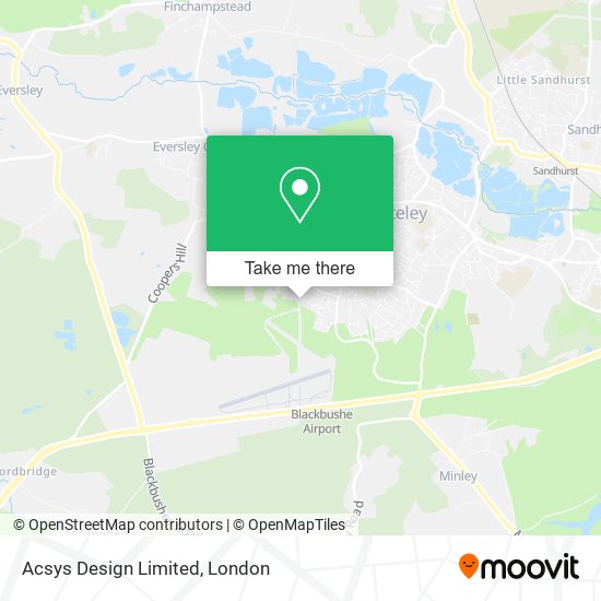 Acsys Design Limited map
