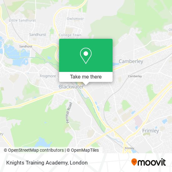 Knights Training Academy map