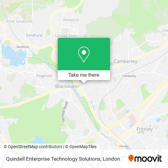 Quindell Enterprise Technology Solutions map