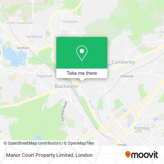 Manor Court Property Limited map