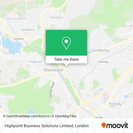 Highpoint Business Solutions Limited map