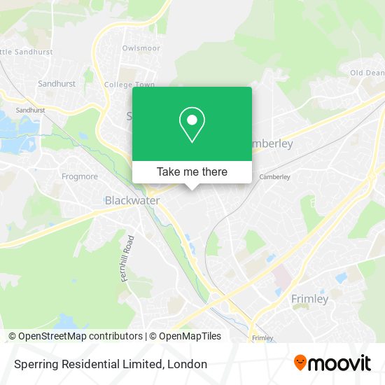 Sperring Residential Limited map