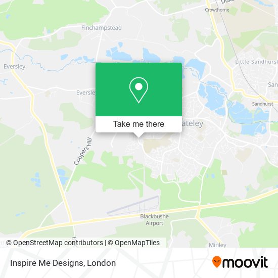Inspire Me Designs map