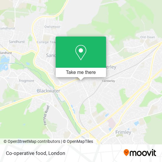 Co-operative food map