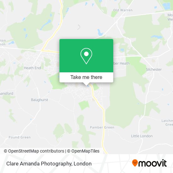 Clare Amanda Photography map