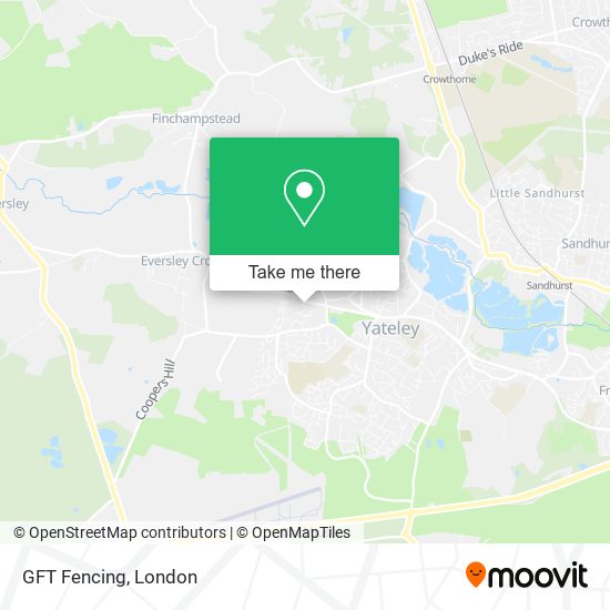 GFT Fencing map