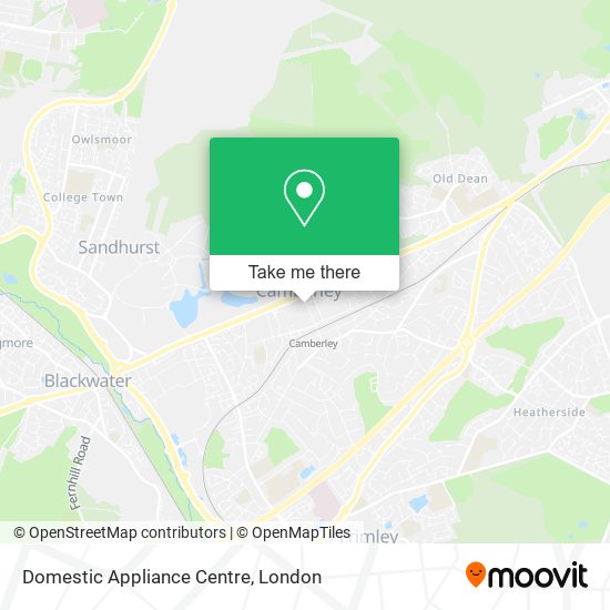 Domestic Appliance Centre map