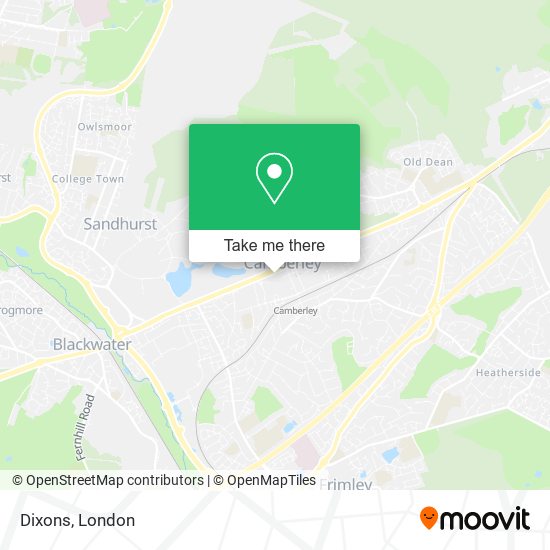 Dixons map