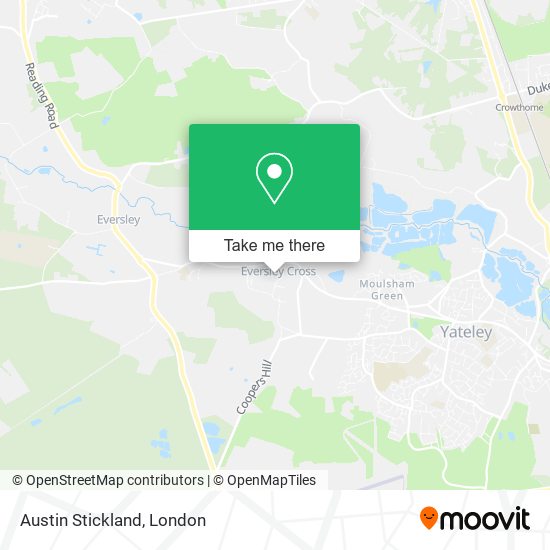 Austin Stickland map