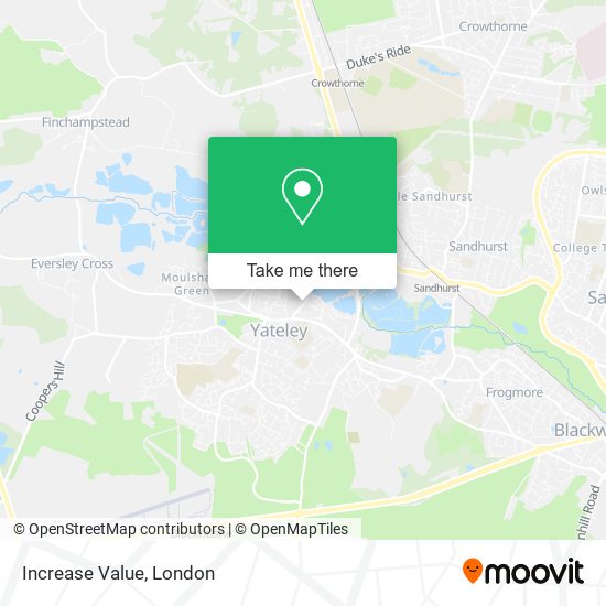 Increase Value map